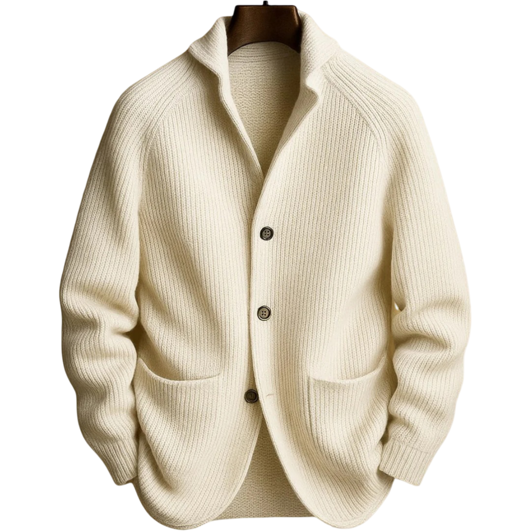 Στέφανος | Ανδρικό Καρντιγκάν από Μαλλί και Πολυτελές