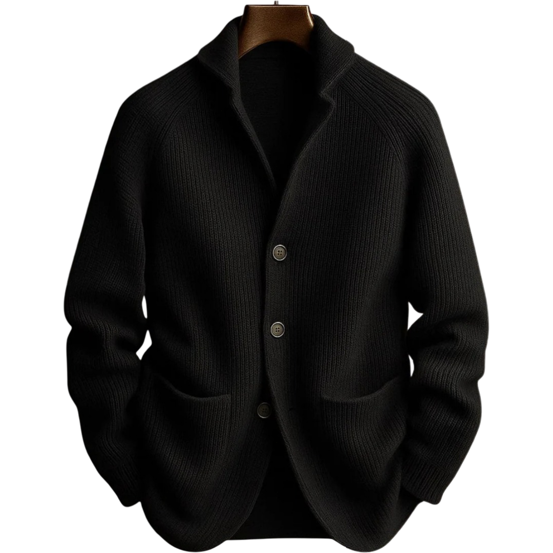 Στέφανος | Ανδρικό Καρντιγκάν από Μαλλί και Πολυτελές