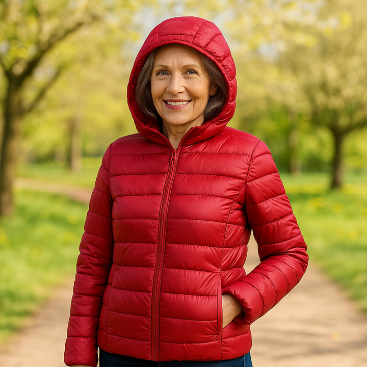 Metta Μεταβατική Επενδεδυμένη Ζακέτα | Κόκκινη