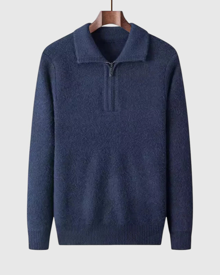 Λιμπούσε - Πουλόβερ από κασμίρ με τέταρτο φερμουάρ Gstaad