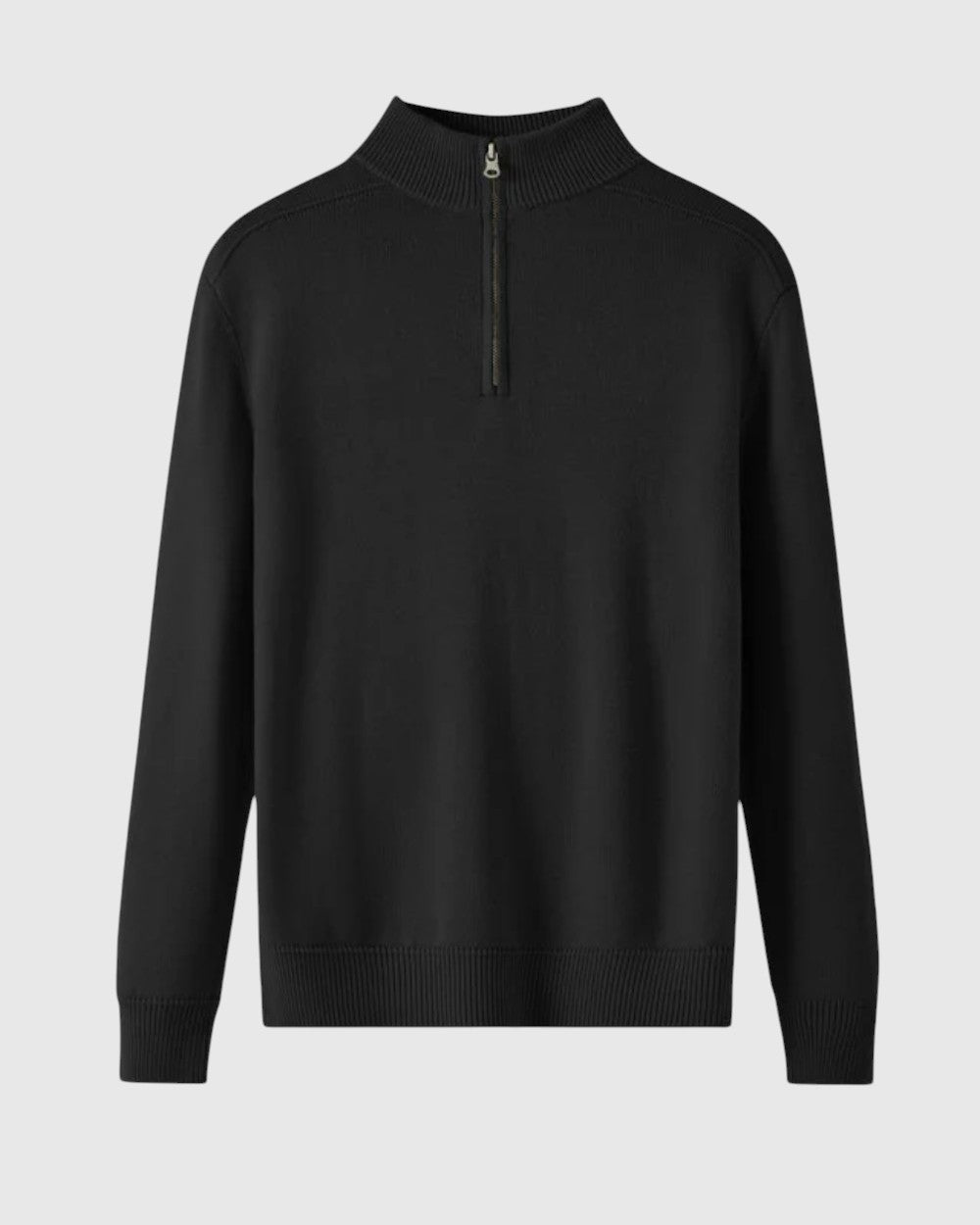 Λιμπουσέ - Πουλόβερ με φερμουάρ από μαλλί μερινός Καπρί