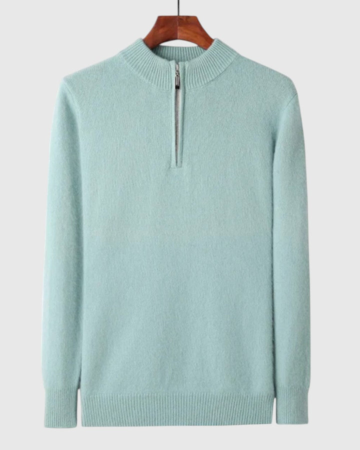 Λιμπουσέ - Καρντιγκάν από κασμίρ Genève με φερμουάρ