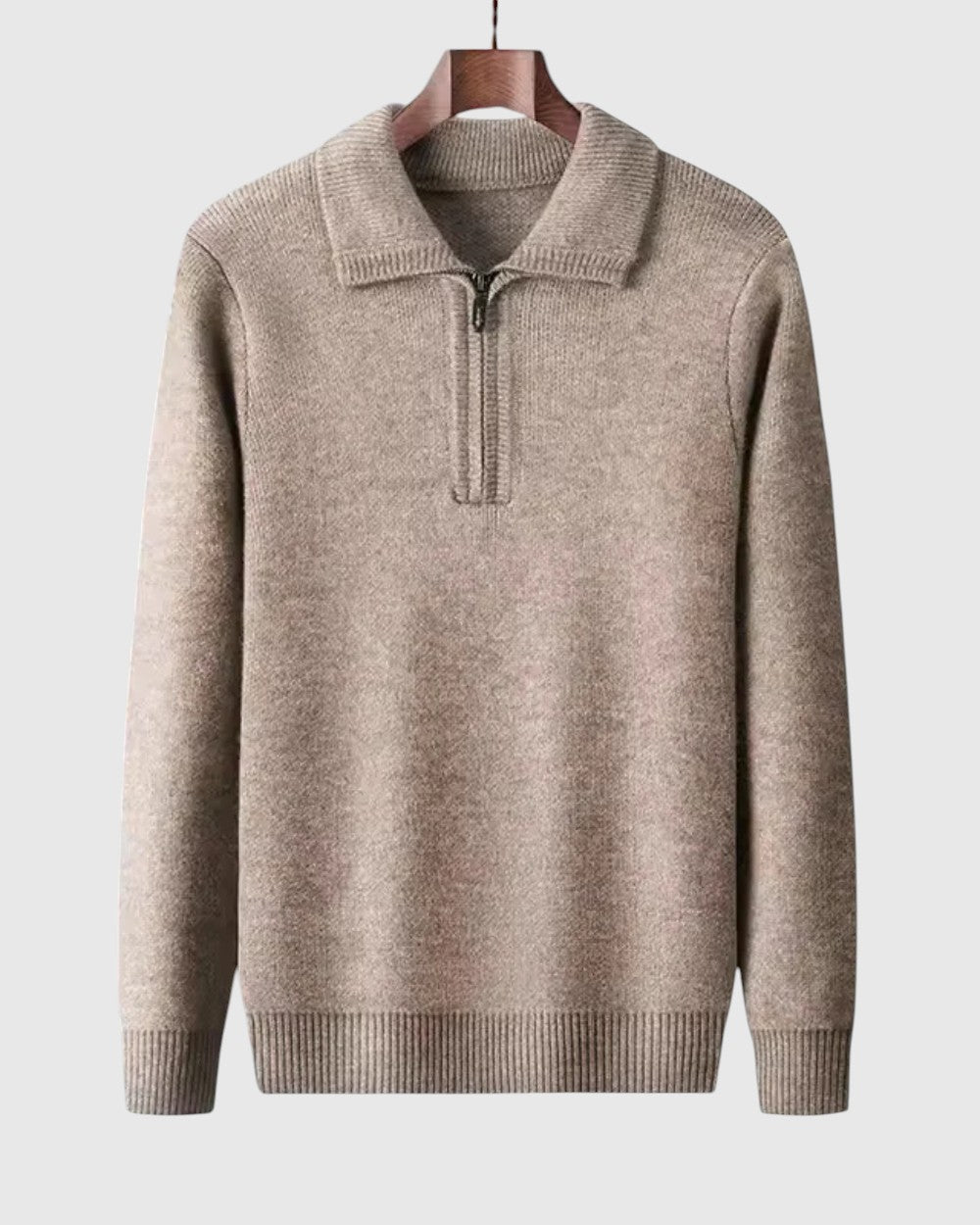 Λιμπούσε - Πουλόβερ από κασμίρ με τέταρτο φερμουάρ Gstaad