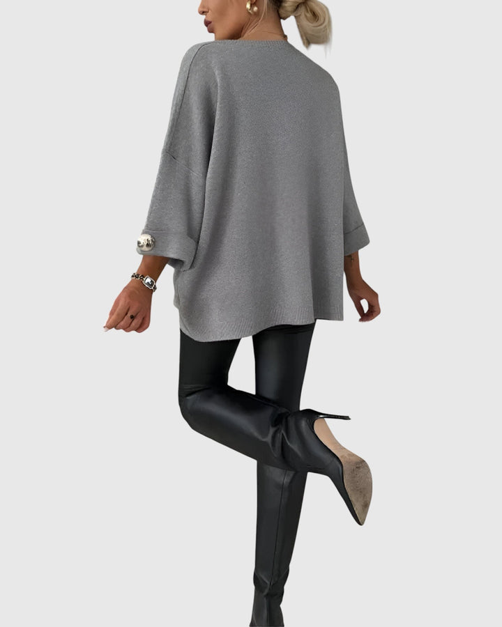 Ζανέλ - Κομψό καθημερινό πουλόβερ