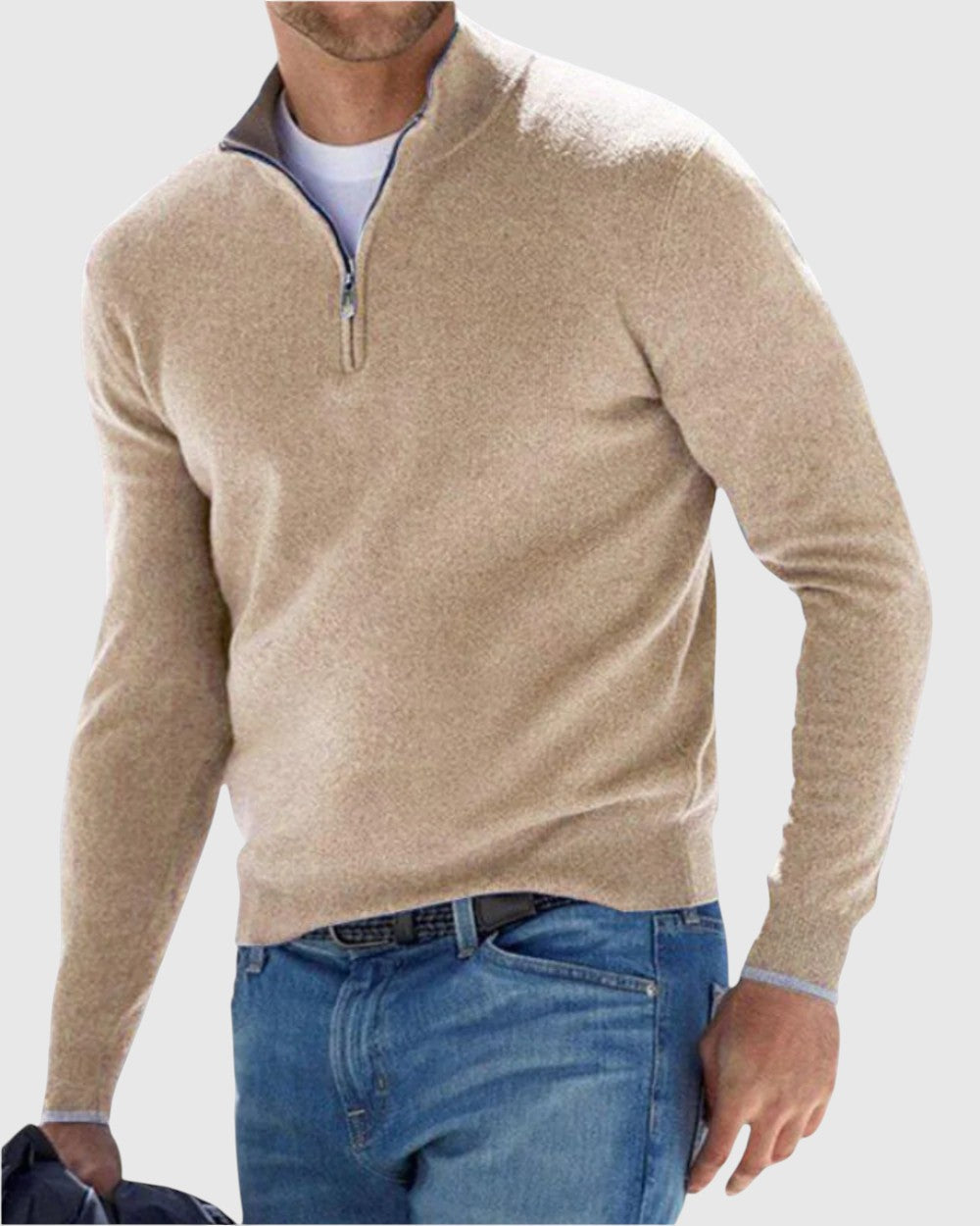 Λιμπούσε - Κομψό πουλόβερ με φερμουάρ