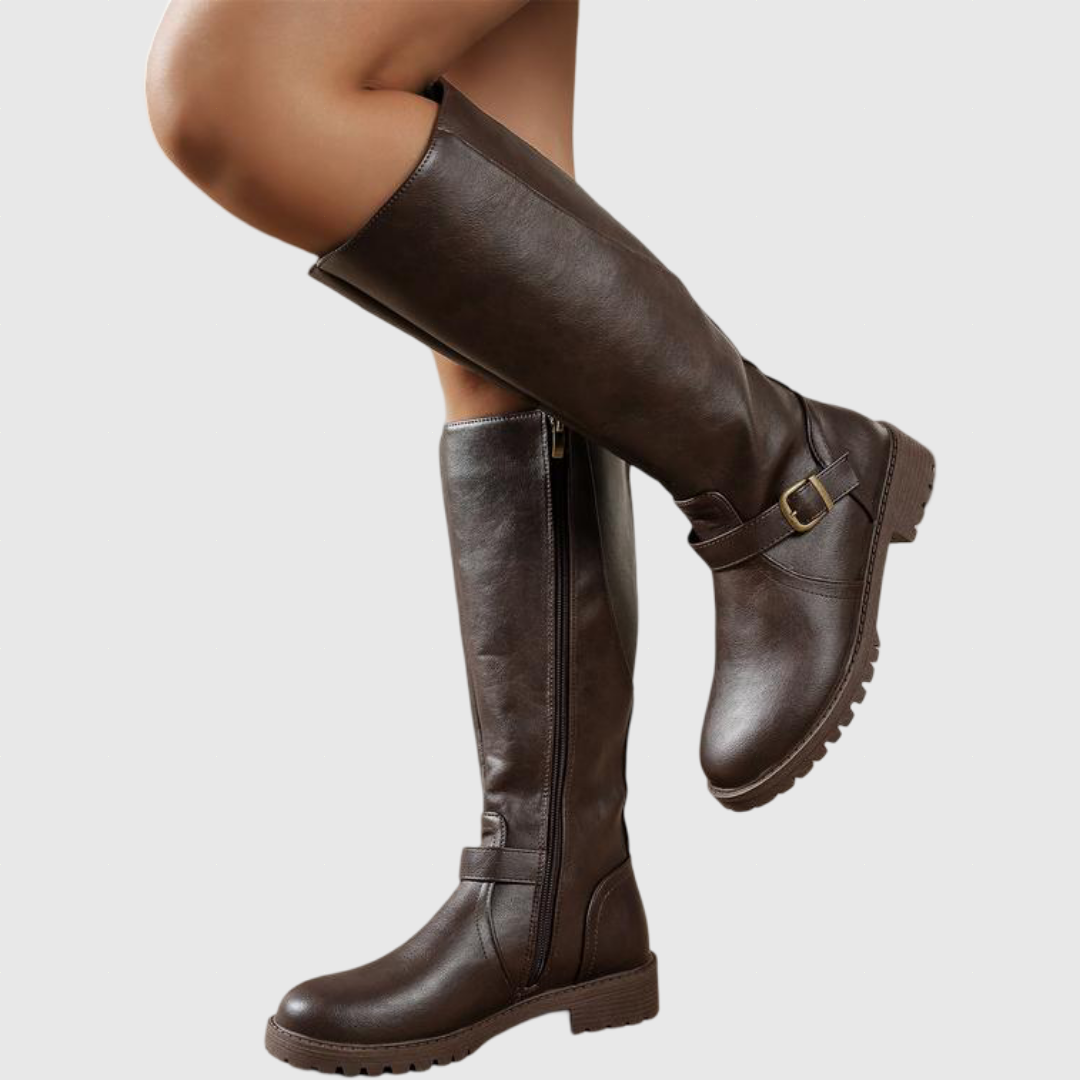 SOFIA | Άνετα Μποτάκια με Χαμηλό Τακούνι