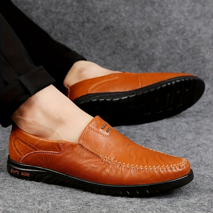 Κομψά Δερμάτινα Loafers