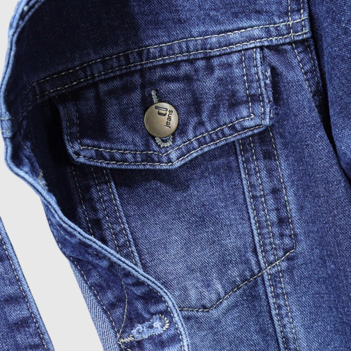 Τζον - Ανδρικό τζιν μπουφάν