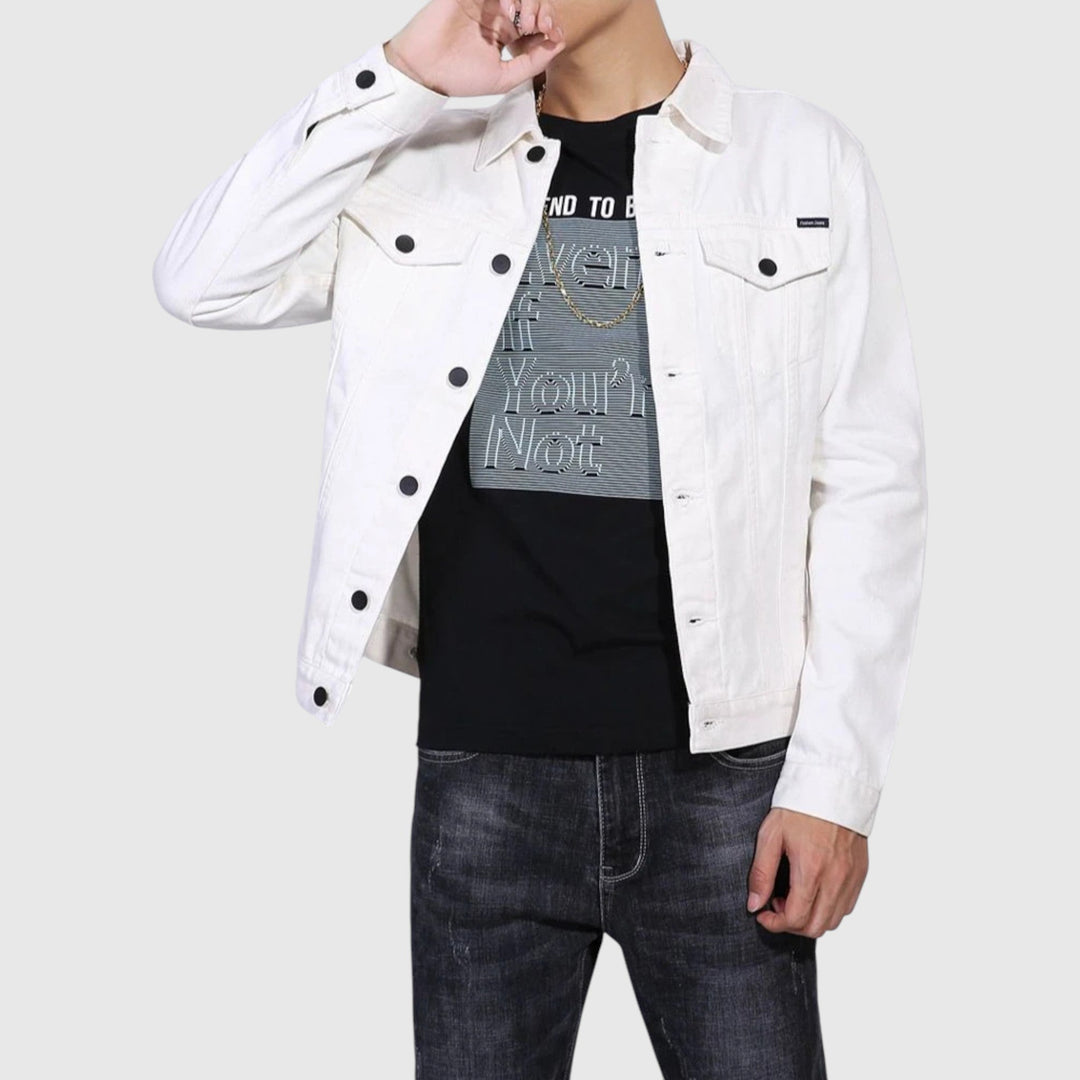 Ρόσεν-Ανδρικό τζιν μπουφάν