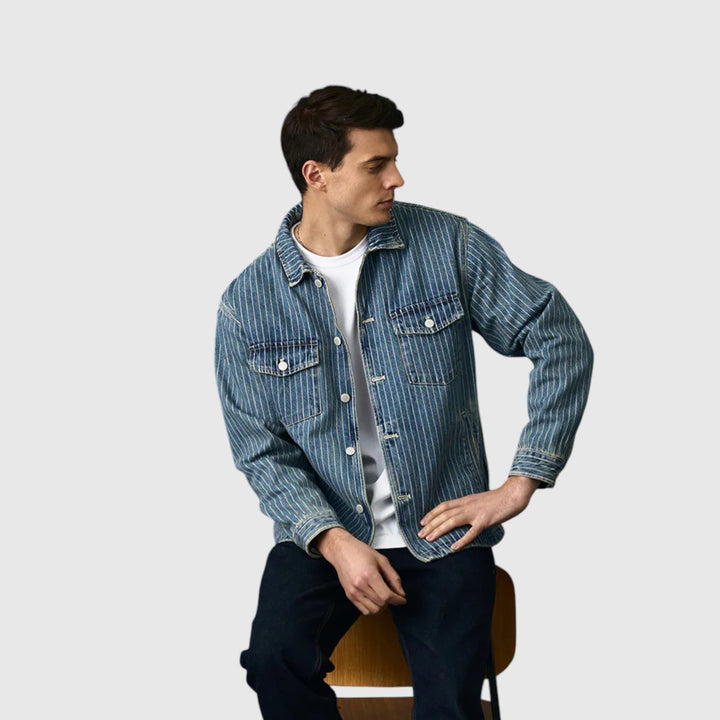 Ανδρικό τζιν μπουφάν