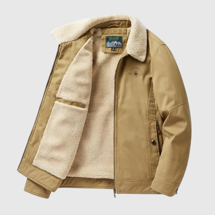 Μάρτιν - καθημερινό παλτό με δέρμα