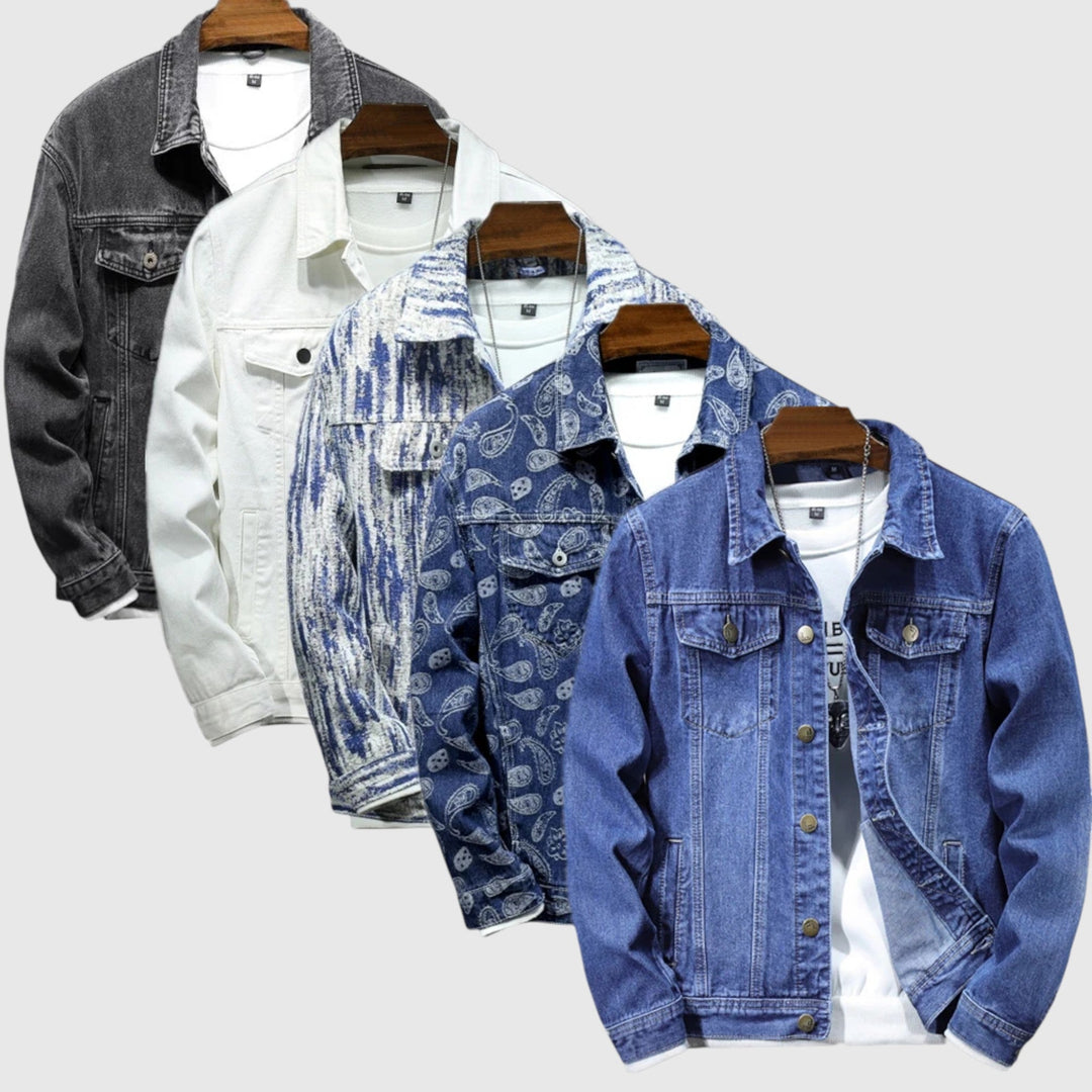 Τζον - Ανδρικό τζιν μπουφάν