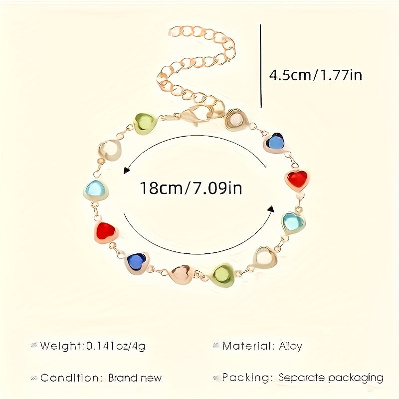 Μοναδικό ανοιχτό βραχιόλι σε σχήμα καρδιάς