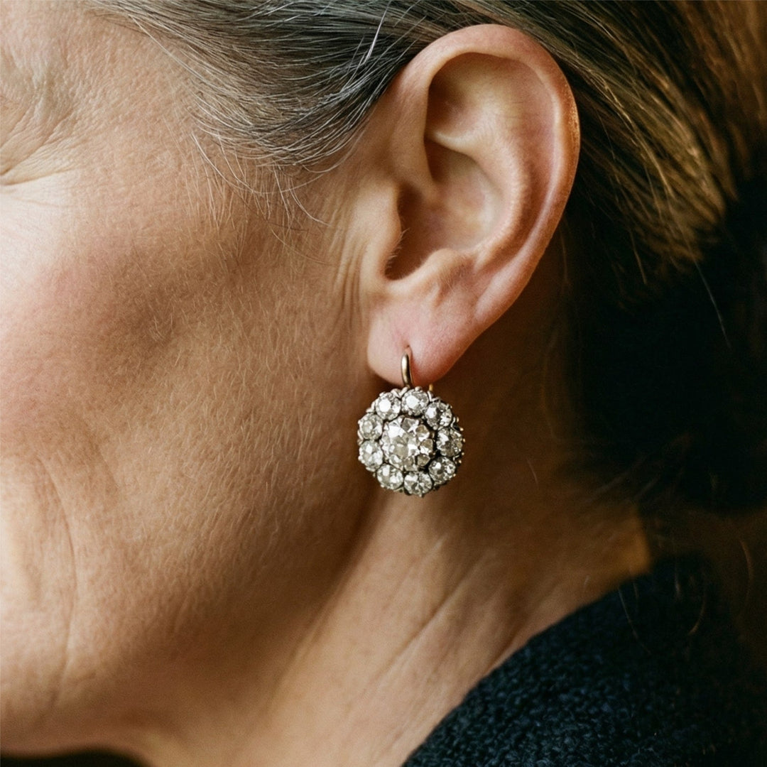 Vintage σκουλαρίκια σε χρυσό