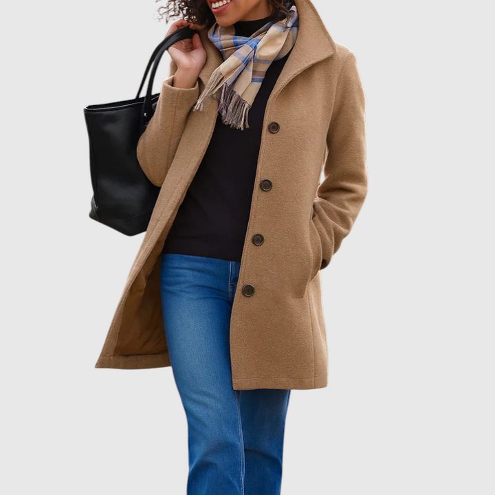 Καλλιόπη - Παλτό Μακρύ από Κασμίρ